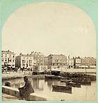 Hoy Inn and The Parade [Stereoview 1860s]